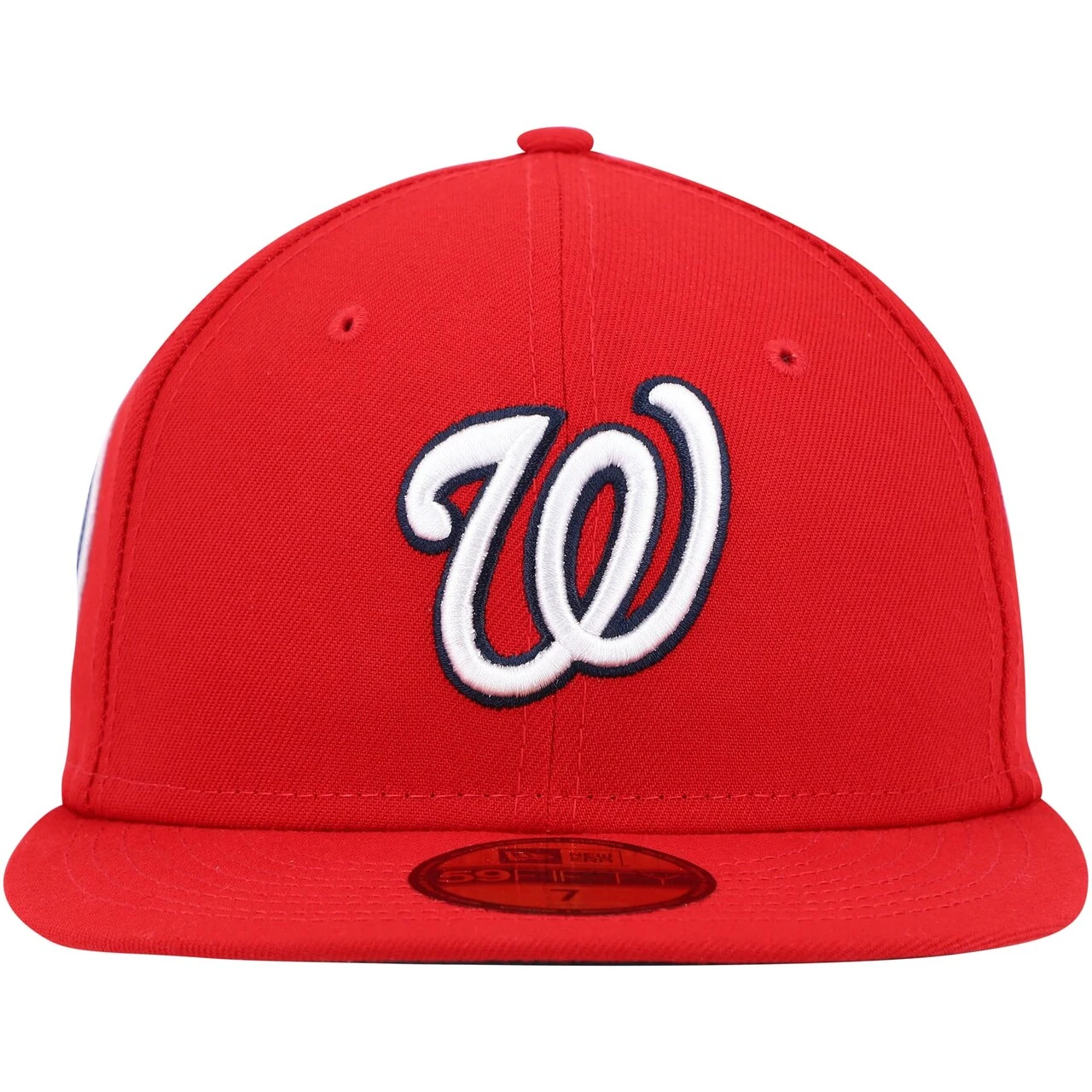 Men's Washington Nationals New Era Red 9/11 Memorial Side Patch 59FIFTY Fitted Hat 2 Men's Washington Nationals New Era Red 9/11 Memorial Side Patch 59FIFTY Fitted Hat - Image 2