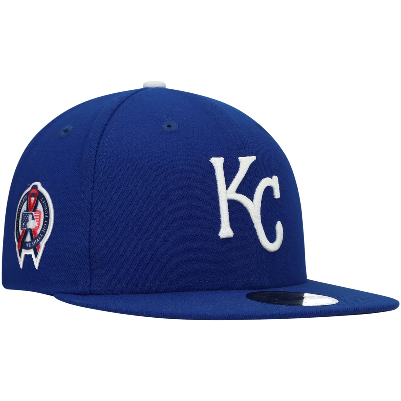 Men's Kansas City Royals New Era Royal 9/11 Memorial Side Patch 59FIFTY Fitted Hat 1 Men's Kansas City Royals New Era Royal 9/11 Memorial Side Patch 59FIFTY Fitted Hat