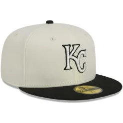 Men's Kansas City Royals New Era Stone/Black Chrome 59FIFTY Fitted Hat -BaseballCap Hub Store black kansas city royals chrome 59fifty fitted hat ss5 p 200013213pv 3u ytwzmhcnvsq5a3cvrzztv 4rnc9wnxj2dpwxwzjooe