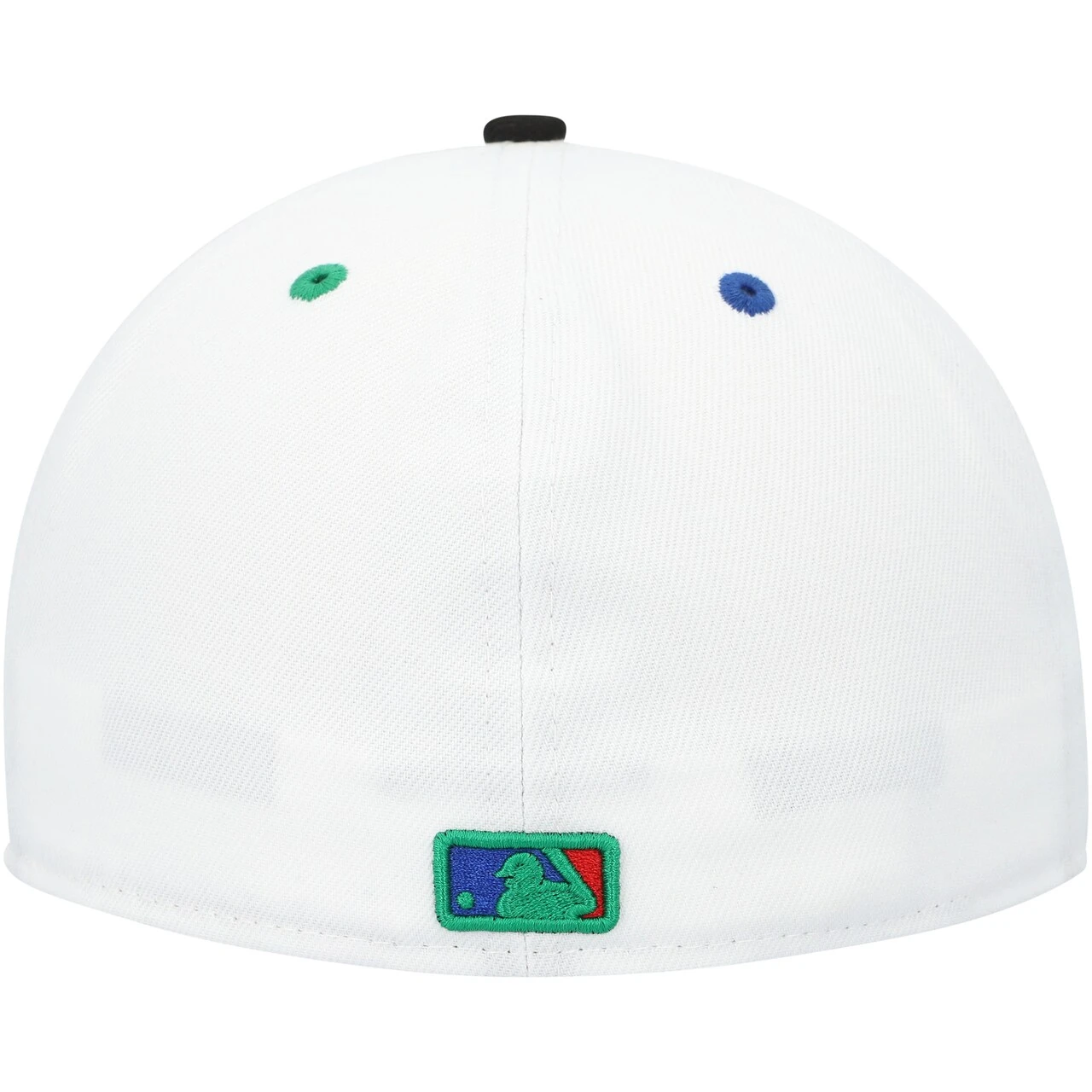 Men's Kansas City Royals New Era White/Black Primary Eye 59FIFTY Fitted Hat 4 Men's Kansas City Royals New Era White/Black Primary Eye 59FIFTY Fitted Hat - Image 4