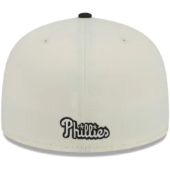 Men's Philadelphia Phillies New Era Stone/Black Chrome 59FIFTY Fitted Hat -BaseballCap Hub Store black philadelphia phillies chrome 59fifty fitted hat ss5 p 200013222pv 4u byxszbbmhddmjusnszr2v scibnbn6y9qhtue8oble