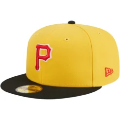 Men's Pittsburgh Pirates New Era Yellow/Black Grilled 59FIFTY Fitted Hat -BaseballCap Hub Store black pittsburgh pirates grilled 59fifty fitted hat ss5 p 200006680pv 3u qcpho2la5fogqcwmoxfmv chcncwuskd8bwevmlxih