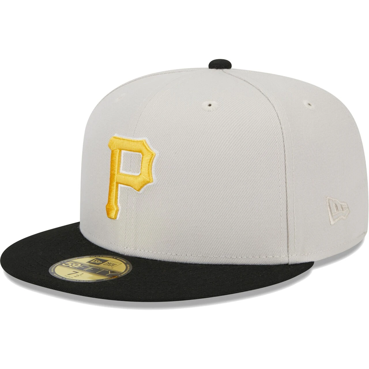 Men's Pittsburgh Pirates New Era Gray/Black World Class Back Patch 59FIFTY Fitted Hat 1 Men's Pittsburgh Pirates New Era Gray/Black World Class Back Patch 59FIFTY Fitted Hat