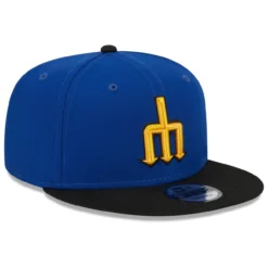 Men's Seattle Mariners New Era Royal/Black 2023 City Connect 9FIFTY Snapback Adjustable Hat -BaseballCap Hub Store black seattle mariners 2023 city connect 9fifty snapback adjustable hat ss5 p 5044779pv 3u ftpadeumgyztp9cv4egnv bhfb994ckvoholuysvh5