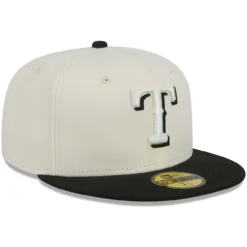 Men's Texas Rangers New Era Stone/Black Chrome 59FIFTY Fitted Hat -BaseballCap Hub Store black texas rangers chrome 59fifty fitted hat ss5 p 200013229pv 3u ua5k4tqzo4i54ejlq6nuv sdionvwyajdqd4uwuzqk