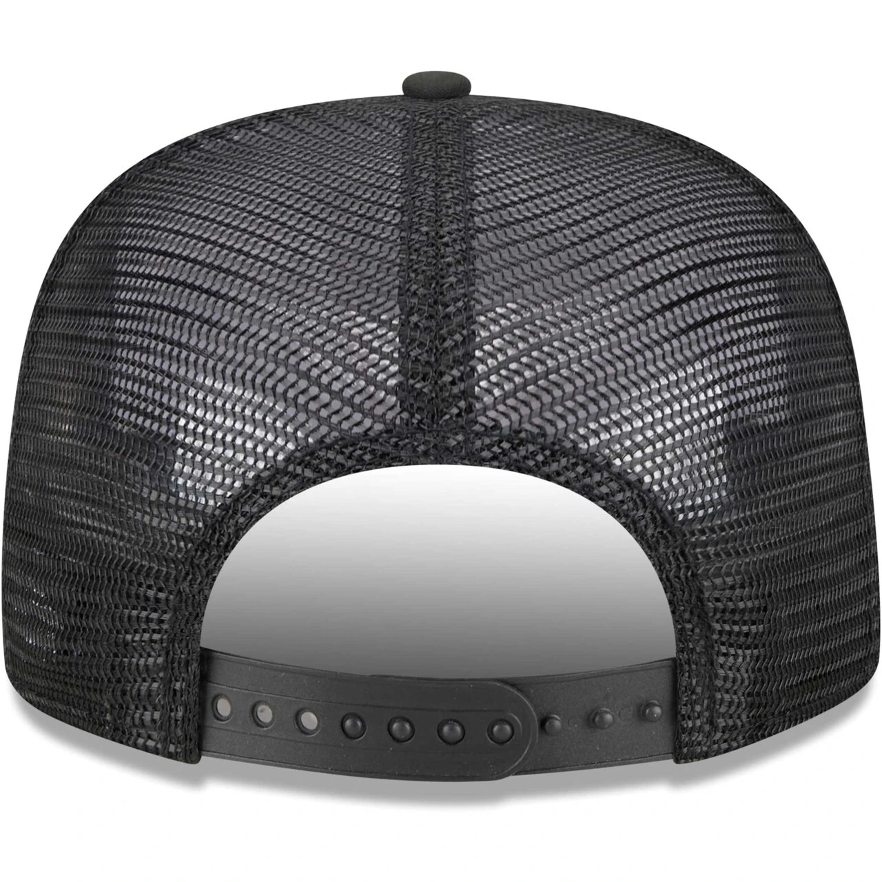 Men's Washington Nationals New Era White/Black Vacay 2.0 A-Frame Trucker 9FIFTY Snapback Hat 4 Men's Washington Nationals New Era White/Black Vacay 2.0 A-Frame Trucker 9FIFTY Snapback Hat - Image 4