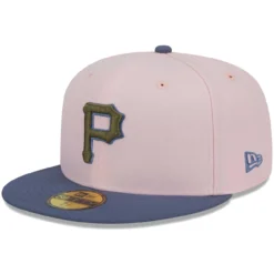 Men's Pittsburgh Pirates New Era Pink/Blue Olive Undervisor 59FIFTY Fitted Hat -BaseballCap Hub Store blue pittsburgh pirates olive undervisor 59fifty fitted hat ss5 p 200013166pv 3u dbmfihut85pktmwzlzvgv kl5icwfmuyi6g7exrdgb