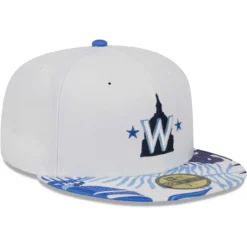Men's Washington Nationals New Era White/Blue Flamingo 59FIFTY Fitted Hat -BaseballCap Hub Store blue washington nationals flamingo 59fifty fitted hat ss5 p 200016172pv 3u vtdhoyt9ajoeodcilcidv wqbhzpkgh80r72pxlqtx