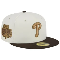 Men's Philadelphia Phillies New Era White/Brown 1996 MLB All-Star Game 59FIFTY Fitted Hat