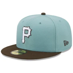 Men's Pittsburgh Pirates New Era Light Blue/Brown Three Rivers Stadium 30th Anniversary Beach Kiss 59FIFTY Fitted Hat -BaseballCap Hub Store brown pittsburgh pirates three rivers stadium 30th anniversary beach kiss 59fifty fitted hat ss5 p 4997295pv 3u nbubesel1luhgd95qfayv pxpcux499kixlqe8kcyz