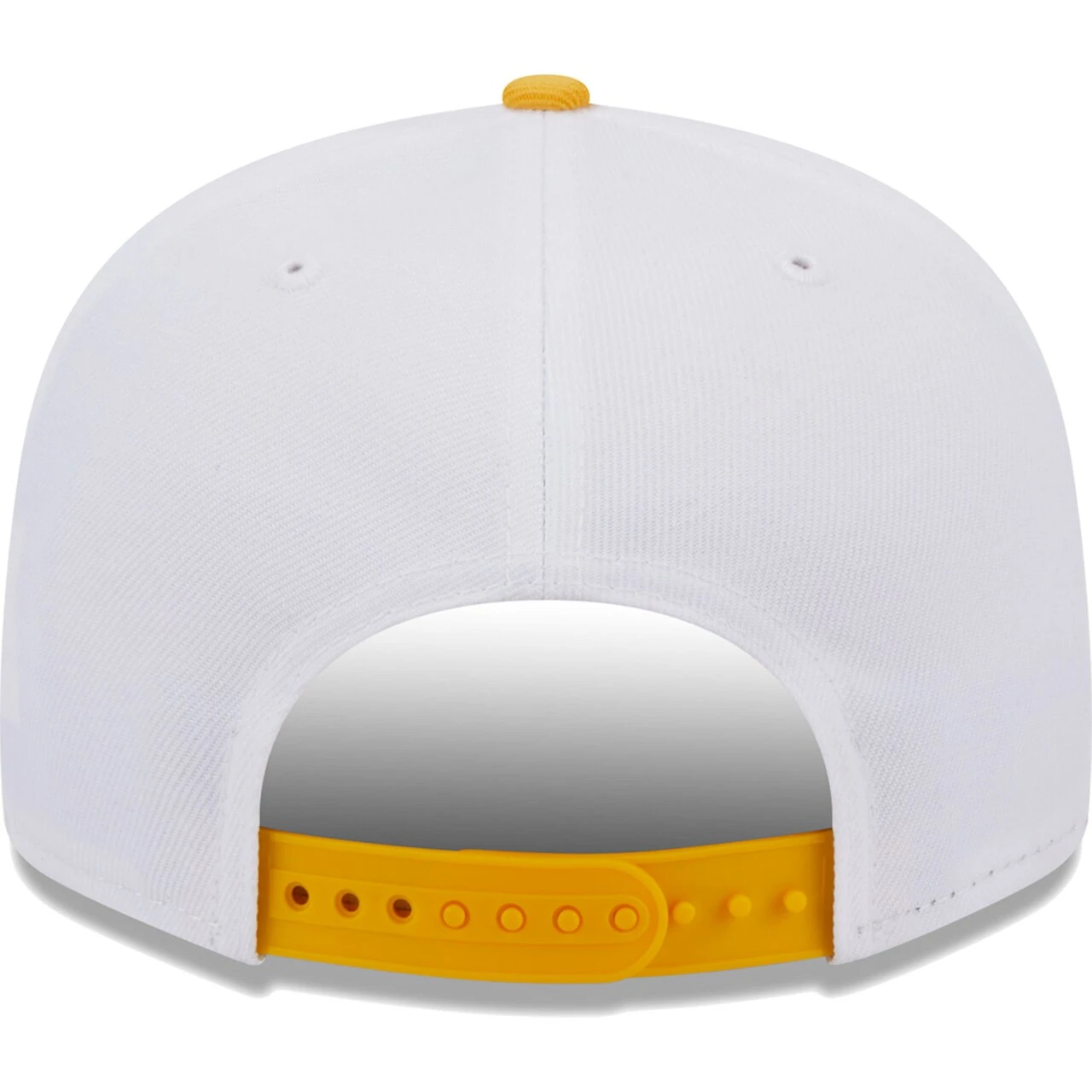 Men's Pittsburgh Pirates New Era White/Gold Crest 9FIFTY Snapback Hat 4 Men's Pittsburgh Pirates New Era White/Gold Crest 9FIFTY Snapback Hat - Image 4