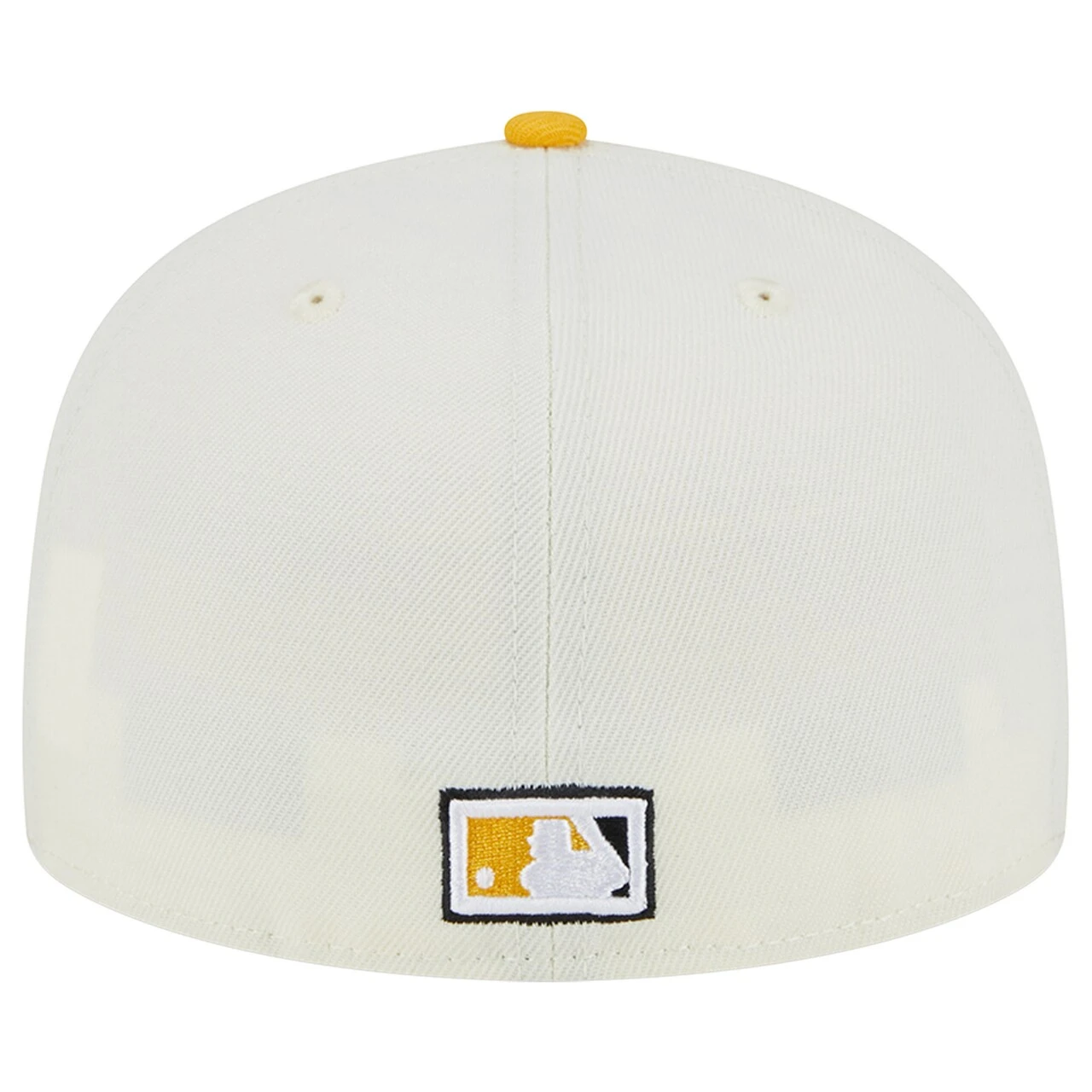 Men's Pittsburgh Pirates New Era Stone/Gold Retro 59FIFTY Fitted Hat 4 Men's Pittsburgh Pirates New Era Stone/Gold Retro 59FIFTY Fitted Hat - Image 4