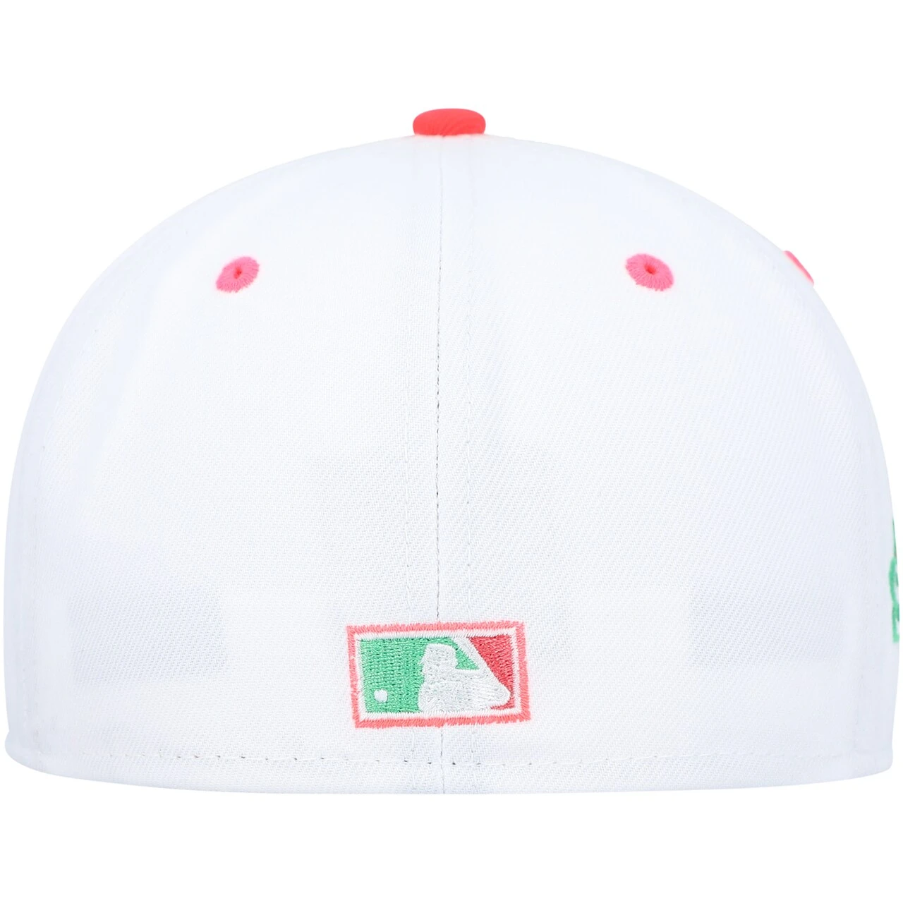 Men's Philadelphia Phillies New Era White/Green 2008 World Series Watermelon Lolli 59FIFTY Fitted Hat 4 Men's Philadelphia Phillies New Era White/Green 2008 World Series Watermelon Lolli 59FIFTY Fitted Hat - Image 4