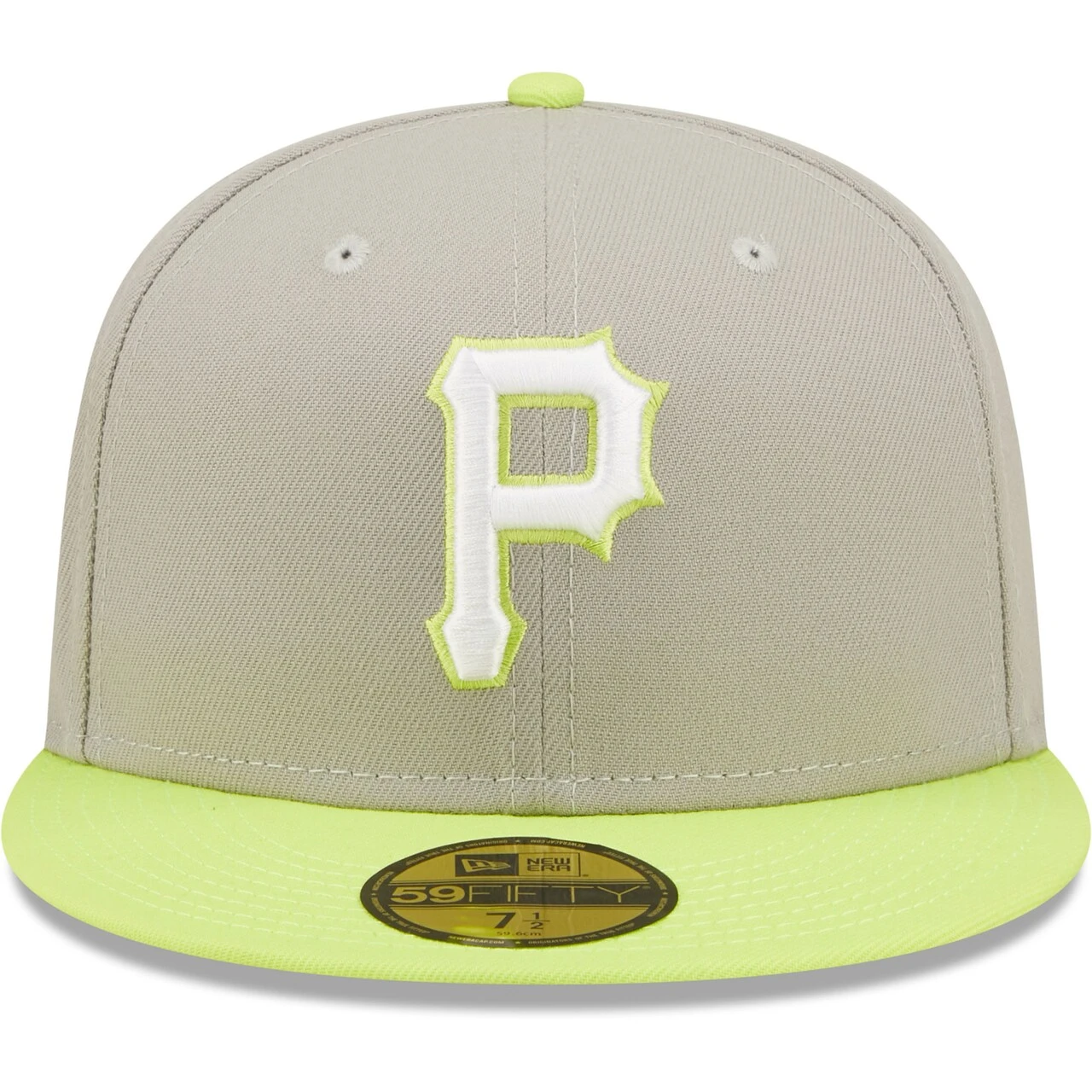 Men's Pittsburgh Pirates New Era Gray/Green 1974 MLB All-Star Game Cyber 59FIFTY Fitted Hat 2 Men's Pittsburgh Pirates New Era Gray/Green 1974 MLB All-Star Game Cyber 59FIFTY Fitted Hat - Image 2