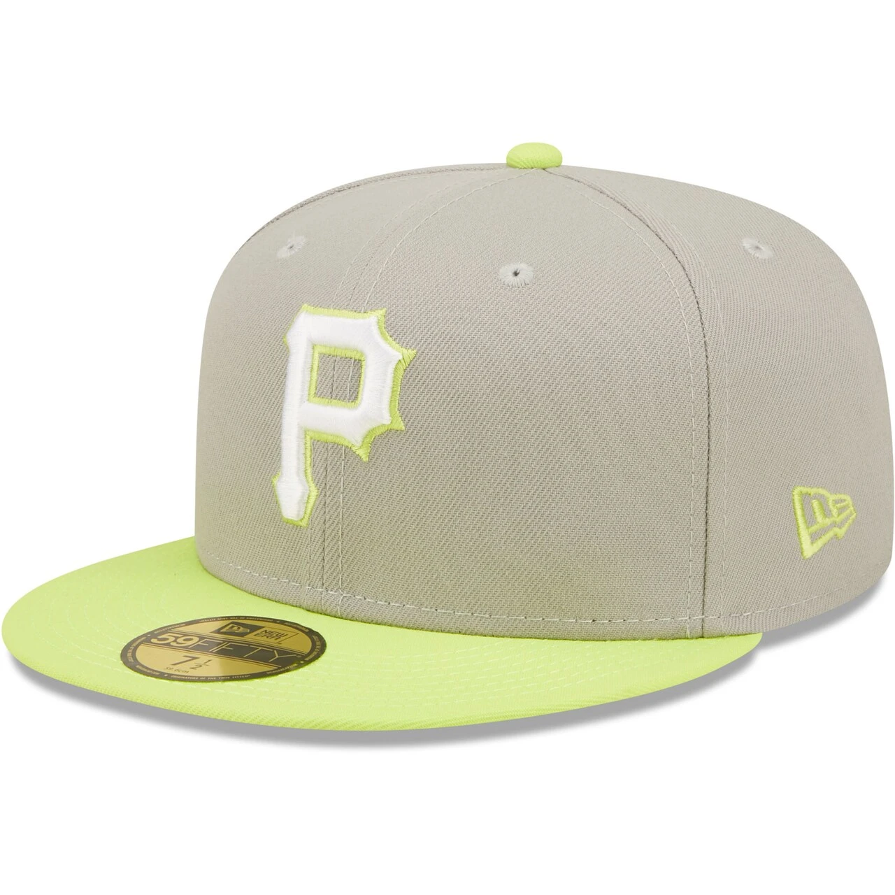 Men's Pittsburgh Pirates New Era Gray/Green 1974 MLB All-Star Game Cyber 59FIFTY Fitted Hat 3 Men's Pittsburgh Pirates New Era Gray/Green 1974 MLB All-Star Game Cyber 59FIFTY Fitted Hat - Image 3