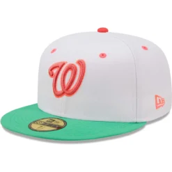 Men's Washington Nationals New Era White/Green 10th Anniversary Watermelon Lolli 59FIFTY Fitted Hat -BaseballCap Hub Store green washington nationals 10th anniversary watermelon lolli 59fifty fitted hat ss5 p 4784141pv 3u j1zkqftcqtsmali0zmbcv uigzigns5ytzsbija9xm