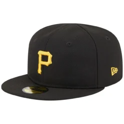 Infant Pittsburgh Pirates New Era Black My First 59FIFTY Fitted Hat