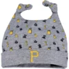 Infant Pittsburgh Pirates New Era Heather Gray Critter Cuffed Knit Hat