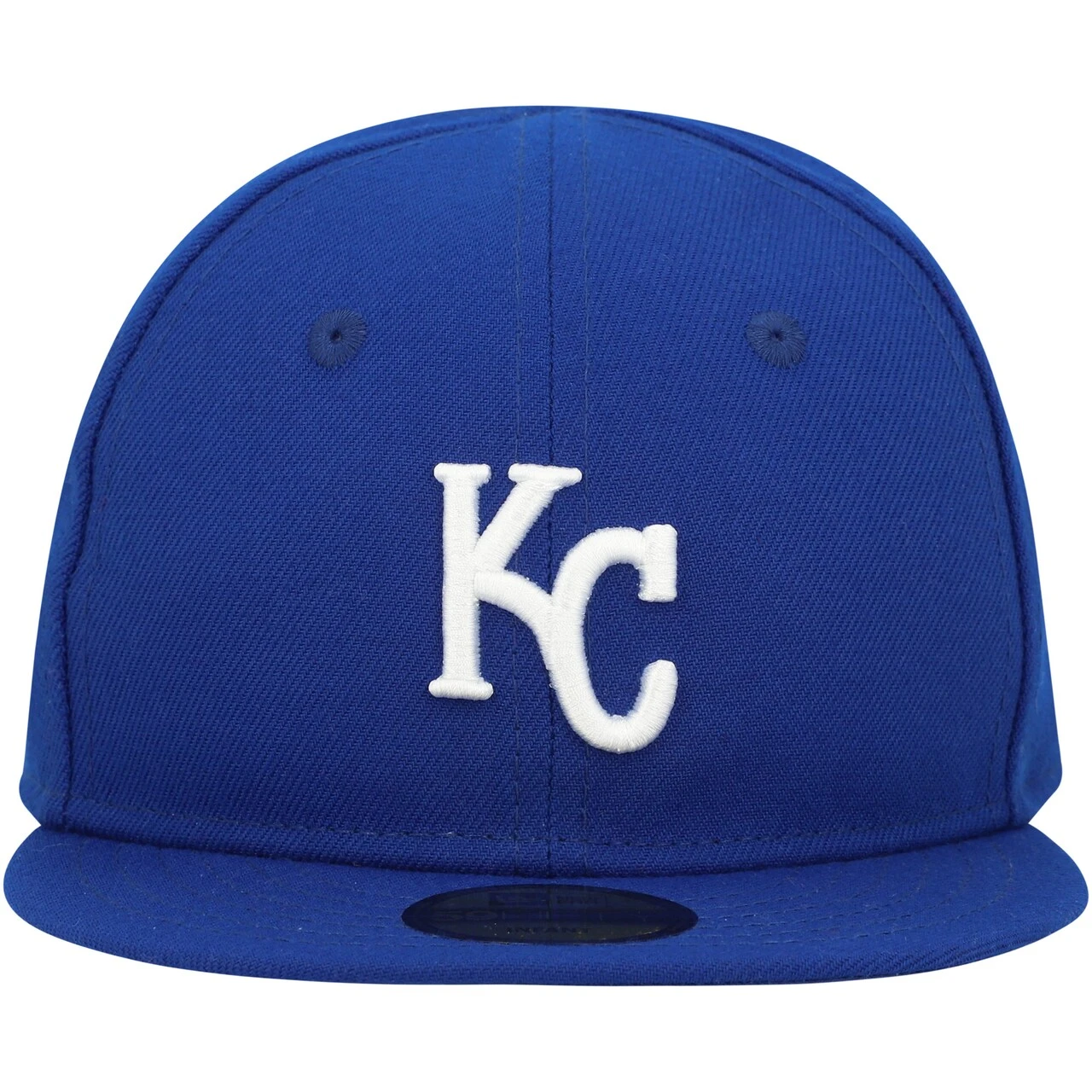 Infant Kansas City Royals New Era Royal My First 59FIFTY Fitted Hat 2 Infant Kansas City Royals New Era Royal My First 59FIFTY Fitted Hat - Image 2