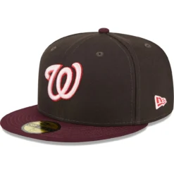 Men's Washington Nationals New Era Brown/Maroon Chocolate Strawberry 59FIFTY Fitted Hat -BaseballCap Hub Store maroon washington nationals chocolate strawberry 59fifty fitted hat ss5 p 200000315pv 3u 49nmti3sqhv7zddgtxmgv z4futsjztficohthsl4w