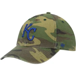 Men's Kansas City Royals '47 Camo Clean Up Adjustable Hat