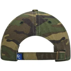 Men's Kansas City Royals '47 Camo Team Clean Up Adjustable Hat -BaseballCap Hub Store mens 47 camo kansas city royals team clean up adjustable hat pi4113000 altimages ff 4113825 d2a154f2e1746e29ea65alt4 full
