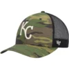 Men's Kansas City Royals '47 Camo Trucker Snapback Hat