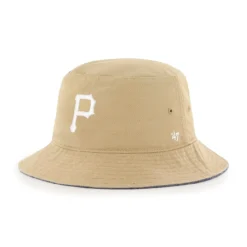 Men's Pittsburgh Pirates '47 Khaki Chambray Ballpark Bucket Hat