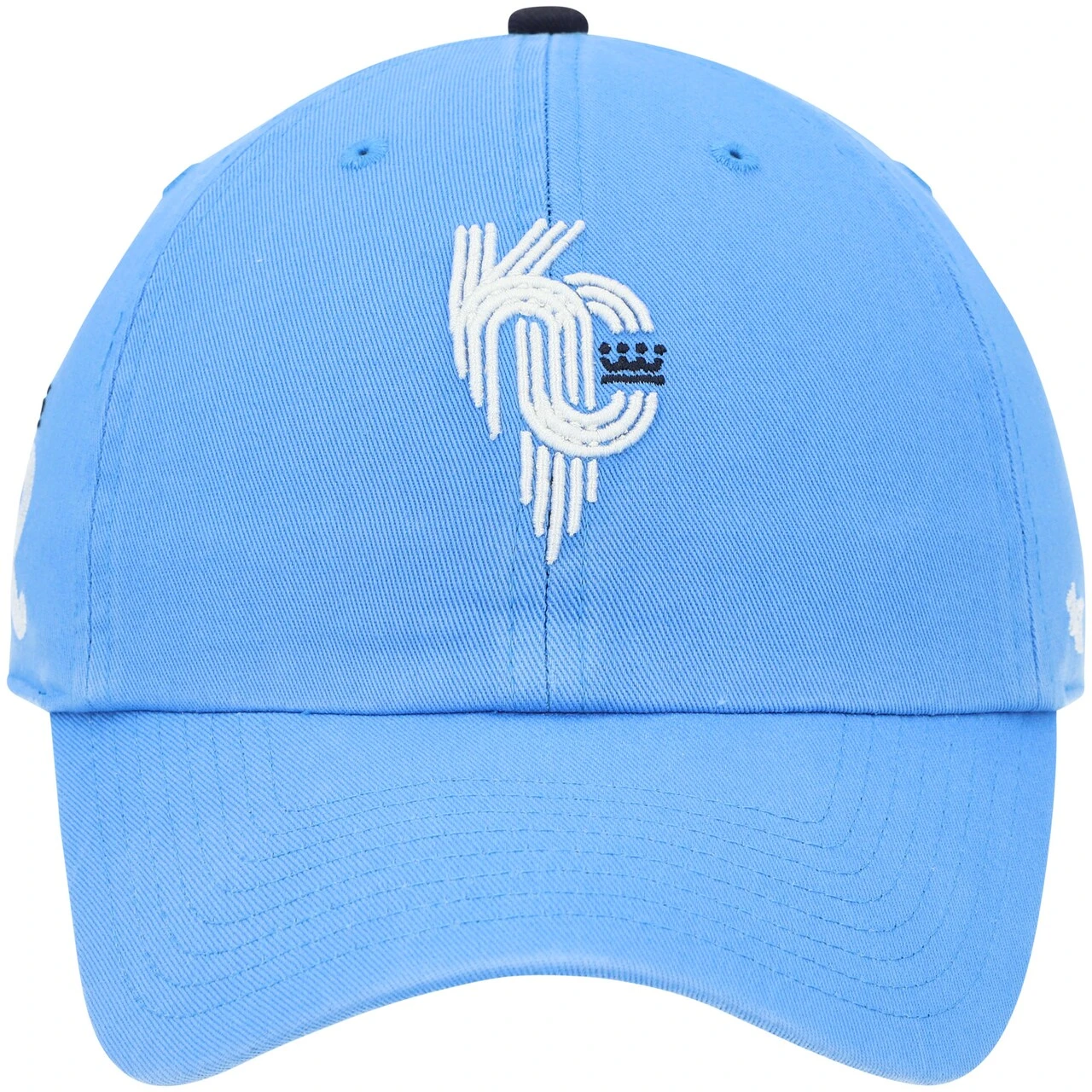 Men's Kansas City Royals '47 Light Blue Area Code City Connect Clean Up Adjustable Hat 2 Men's Kansas City Royals '47 Light Blue Area Code City Connect Clean Up Adjustable Hat - Image 2