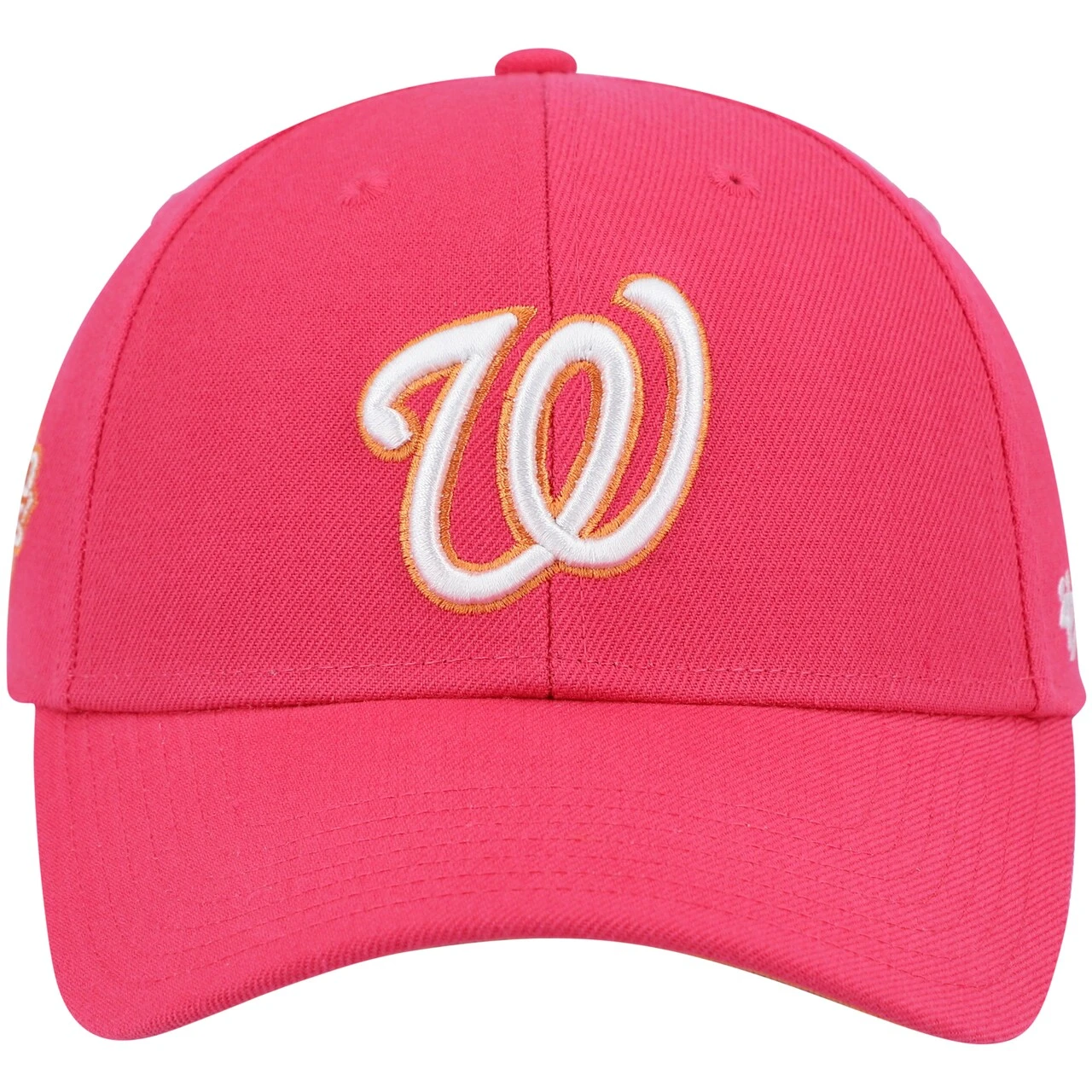 Men's Washington Nationals '47 Magenta 2019 World Series Mango Undervisor MVP Snapback Hat 2 Men's Washington Nationals '47 Magenta 2019 World Series Mango Undervisor MVP Snapback Hat - Image 2