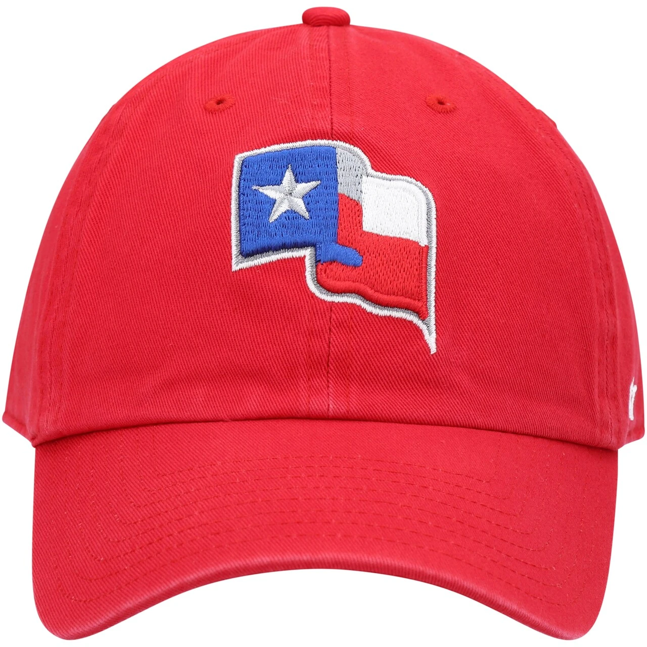 Men's Texas Rangers '47 Red Clean Up Team Adjustable Hat 2 Men's Texas Rangers '47 Red Clean Up Team Adjustable Hat - Image 2