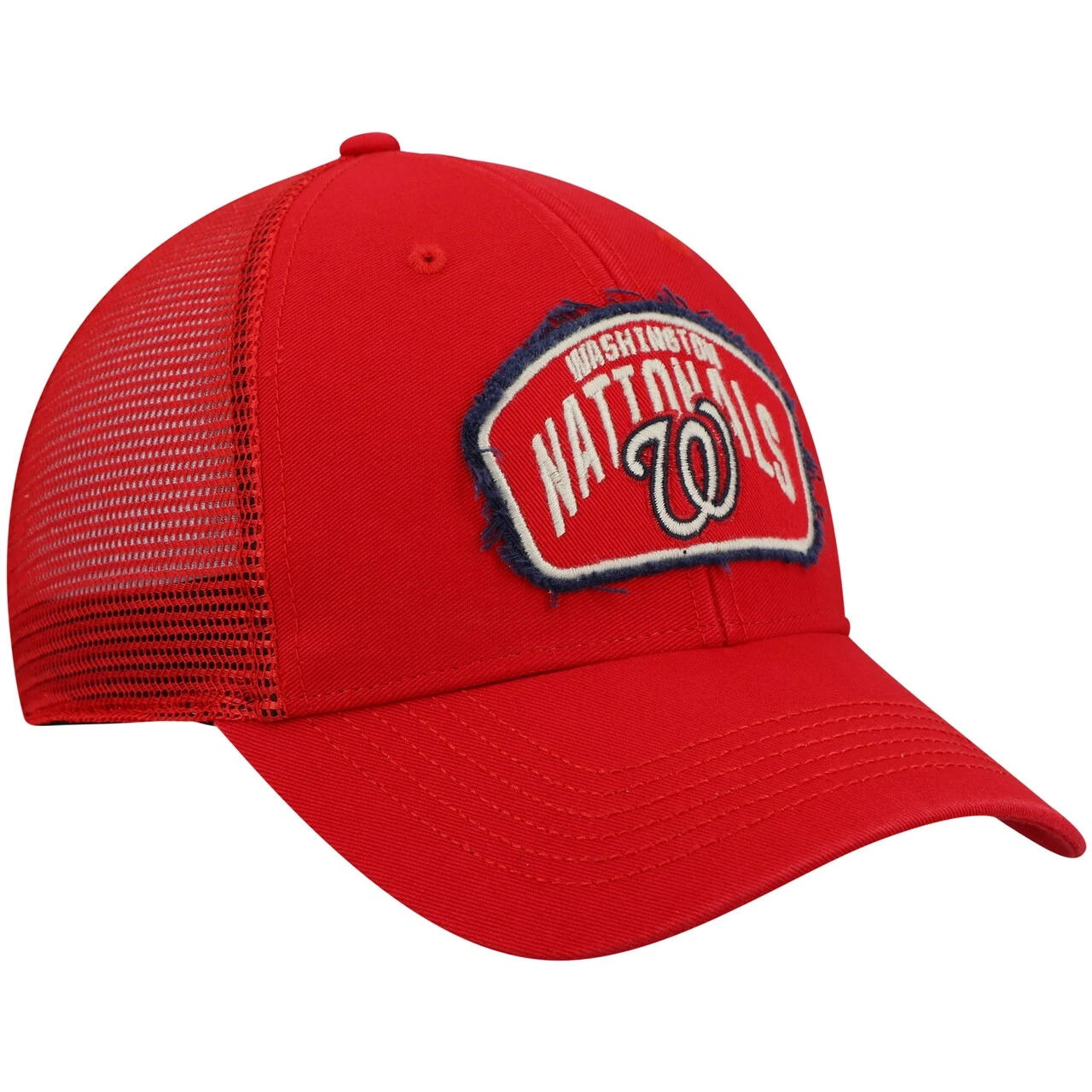 Men's Washington Nationals '47 Red Cledus MVP Trucker Snapback Hat 3 Men's Washington Nationals '47 Red Cledus MVP Trucker Snapback Hat - Image 3