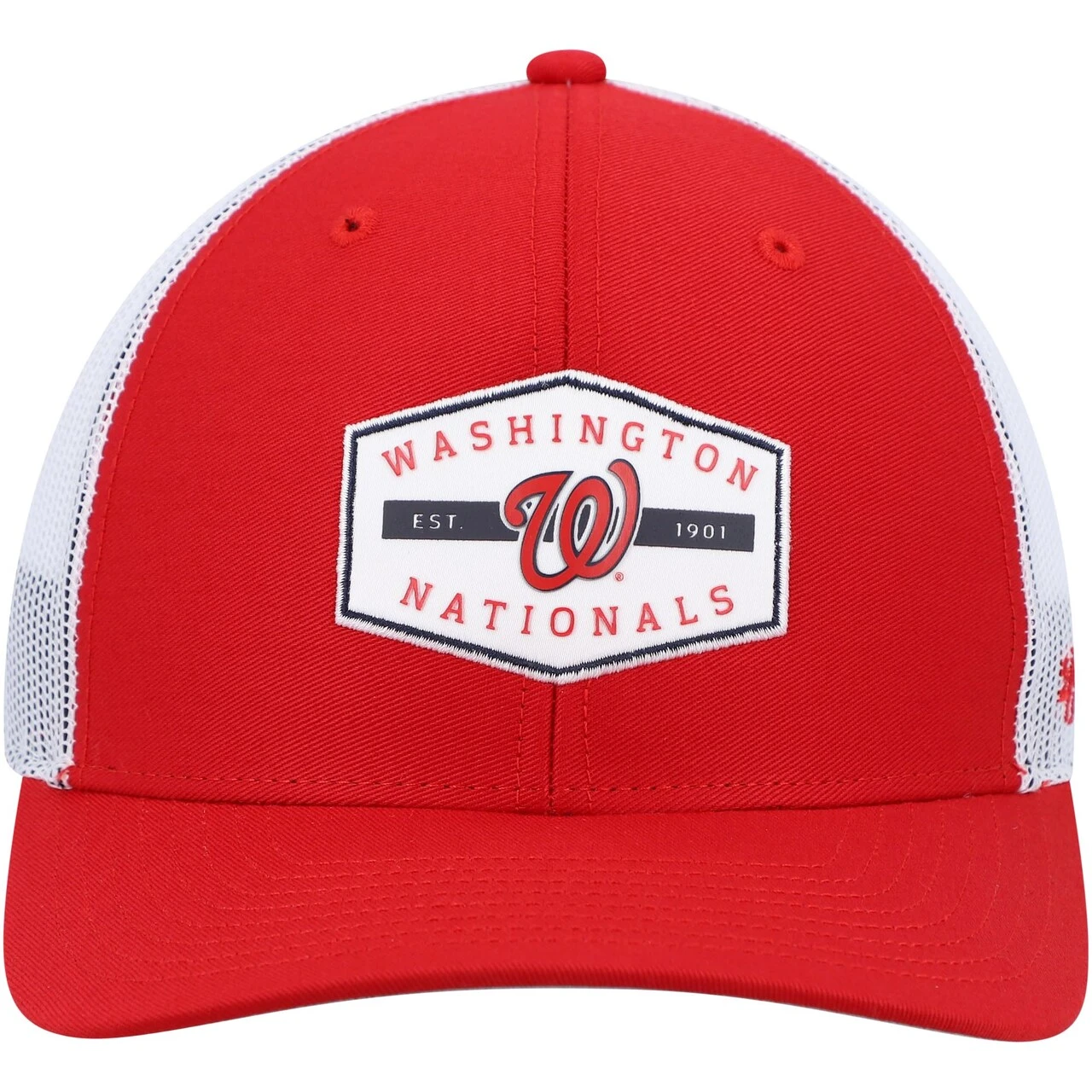 Men's Washington Nationals '47 Red Convoy Trucker Snapback Hat 2 Men's Washington Nationals '47 Red Convoy Trucker Snapback Hat - Image 2