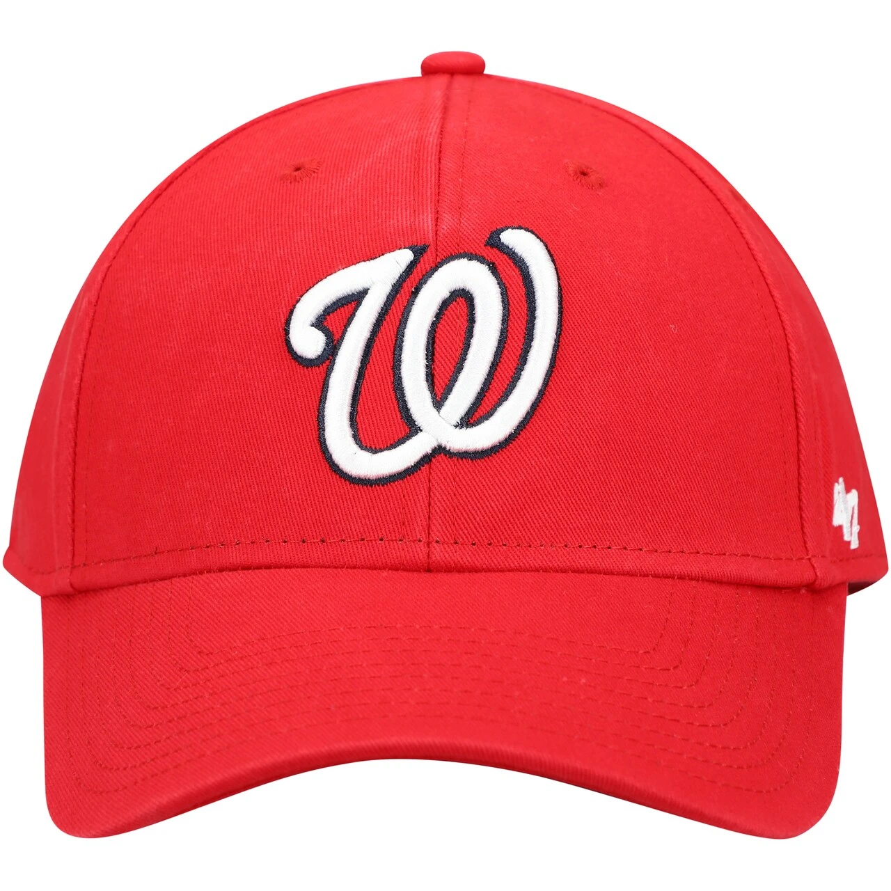 Men's Washington Nationals '47 Red Legend MVP Adjustable Hat 2 Men's Washington Nationals '47 Red Legend MVP Adjustable Hat - Image 2