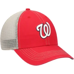 Men's Washington Nationals '47 Red Trawler Clean Up Trucker Snapback Hat -BaseballCap Hub Store mens 47 red washington nationals trawler clean up trucker snapback hat pi4701000 altimages ff 4701714 195a9090eebd89a66bacalt3 full