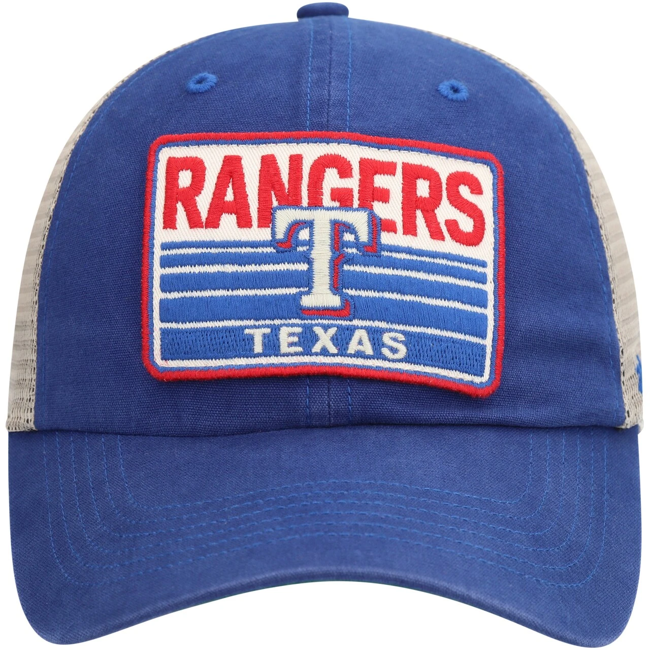 Men's Texas Rangers '47 Royal Four Stroke Clean Up Trucker Snapback Hat 2 Men's Texas Rangers '47 Royal Four Stroke Clean Up Trucker Snapback Hat - Image 2