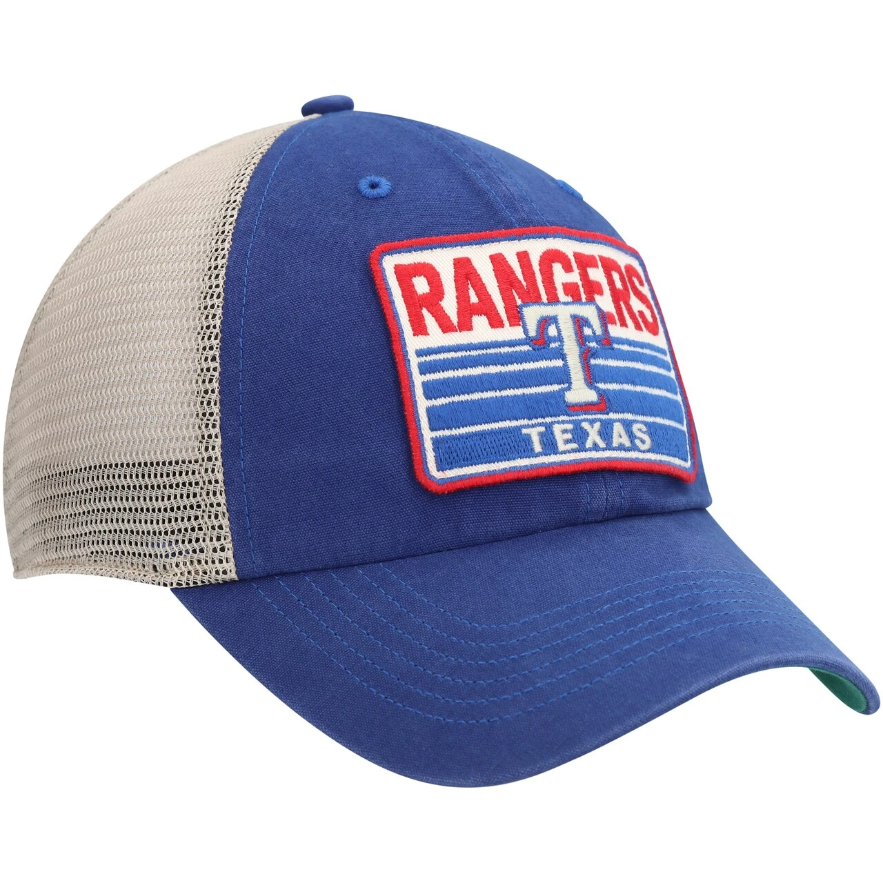 Men's Texas Rangers '47 Royal Four Stroke Clean Up Trucker Snapback Hat 3 Men's Texas Rangers '47 Royal Four Stroke Clean Up Trucker Snapback Hat - Image 3