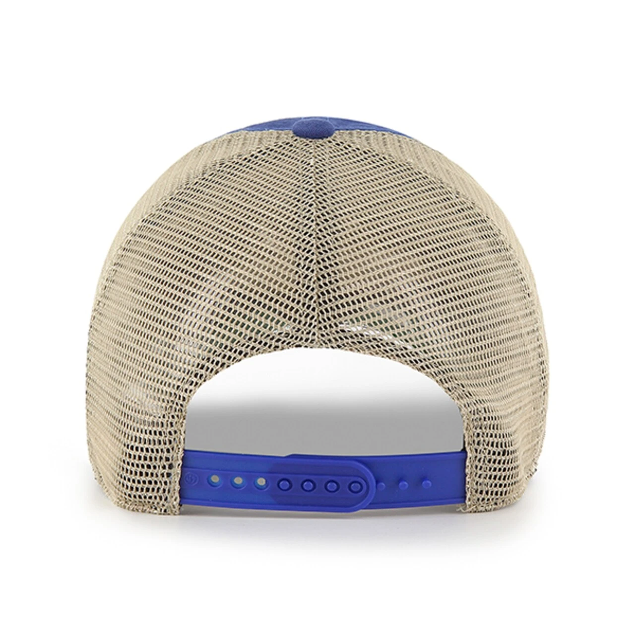 Men's Texas Rangers '47 Royal Four Stroke Clean Up Trucker Snapback Hat 4 Men's Texas Rangers '47 Royal Four Stroke Clean Up Trucker Snapback Hat - Image 4