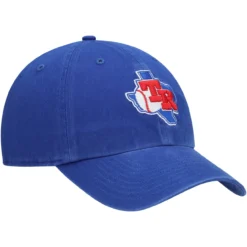 Men's Texas Rangers '47 Royal Team Logo Cooperstown Collection Clean Up Adjustable Hat -BaseballCap Hub Store mens 47 royal texas rangers team logo cooperstown collection clean up adjustable hat pi3872000 altimages ff 3872965 d7f57d98d03a4bc282a3alt3 full