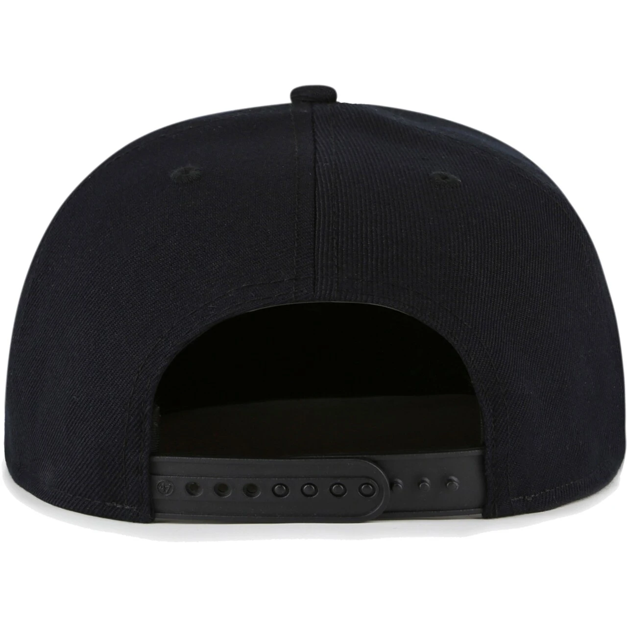 Men's Texas Rangers '47 Black On Black Sure Shot Captain Snapback Hat 3 Men's Texas Rangers '47 Black On Black Sure Shot Captain Snapback Hat - Image 3