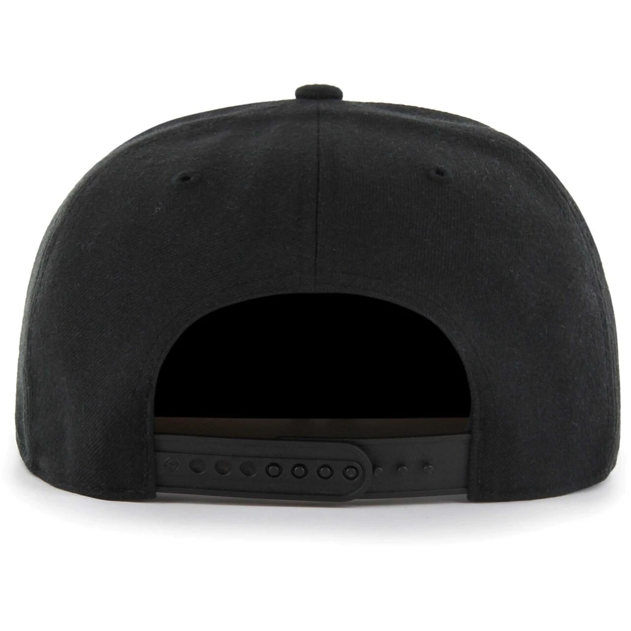 Men's Washington Nationals '47 Black On Black Sure Shot Captain Snapback Hat 3 Men's Washington Nationals '47 Black On Black Sure Shot Captain Snapback Hat - Image 3