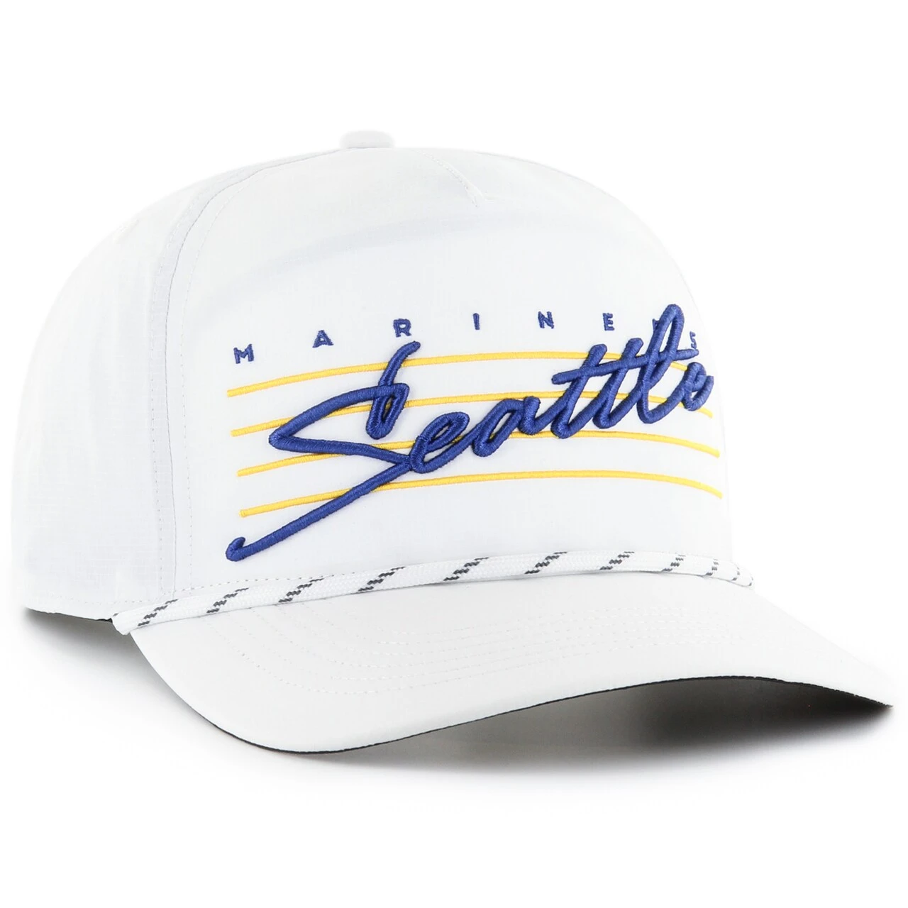 Men's Seattle Mariners '47 White 2023 City Connect Downburst Hitch Adjustable Hat 2 Men's Seattle Mariners '47 White 2023 City Connect Downburst Hitch Adjustable Hat - Image 2