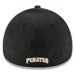 Men's Pittsburgh Pirates New Era Black MLB Team Classic Logo 39THIRTY Flex Hat -BaseballCap Hub Store mens black pittsburgh pirates mlb team classic logo 39thirty flex hat pi1525000 altimages ff 1525936alt4 full