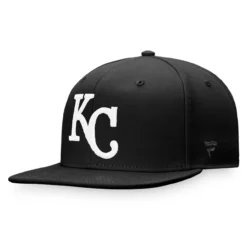 Men's Kansas City Royals Fanatics Branded Black Snapback Hat