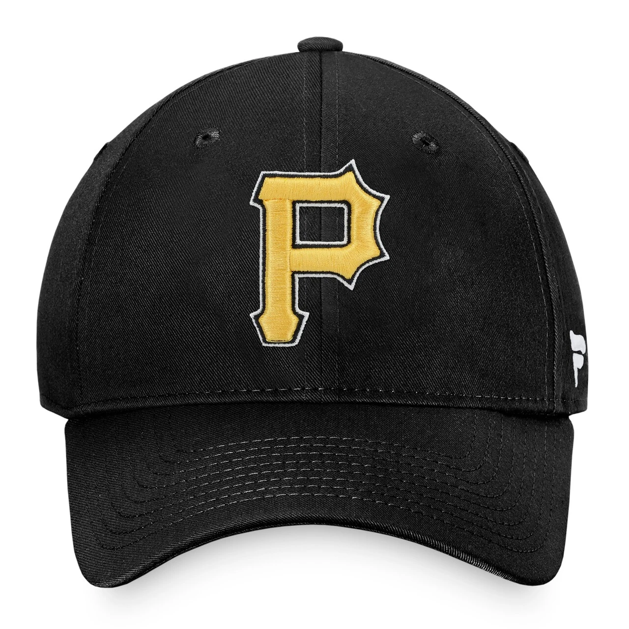 Men's Pittsburgh Pirates Fanatics Branded Black Core Adjustable Hat 2 Men's Pittsburgh Pirates Fanatics Branded Black Core Adjustable Hat - Image 2