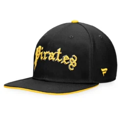 Men's Pittsburgh Pirates Fanatics Branded Black Iconic Old English Snapback Hat -BaseballCap Hub Store mens fanatics branded black pittsburgh pirates iconic old english snapback hat pi4498000 altimages ff 4498903 d046d64db734c4144a7dalt3 full