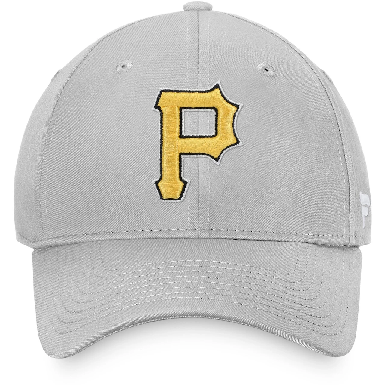 Men's Pittsburgh Pirates Fanatics Branded Gray Core Snapback Hat 2 Men's Pittsburgh Pirates Fanatics Branded Gray Core Snapback Hat - Image 2