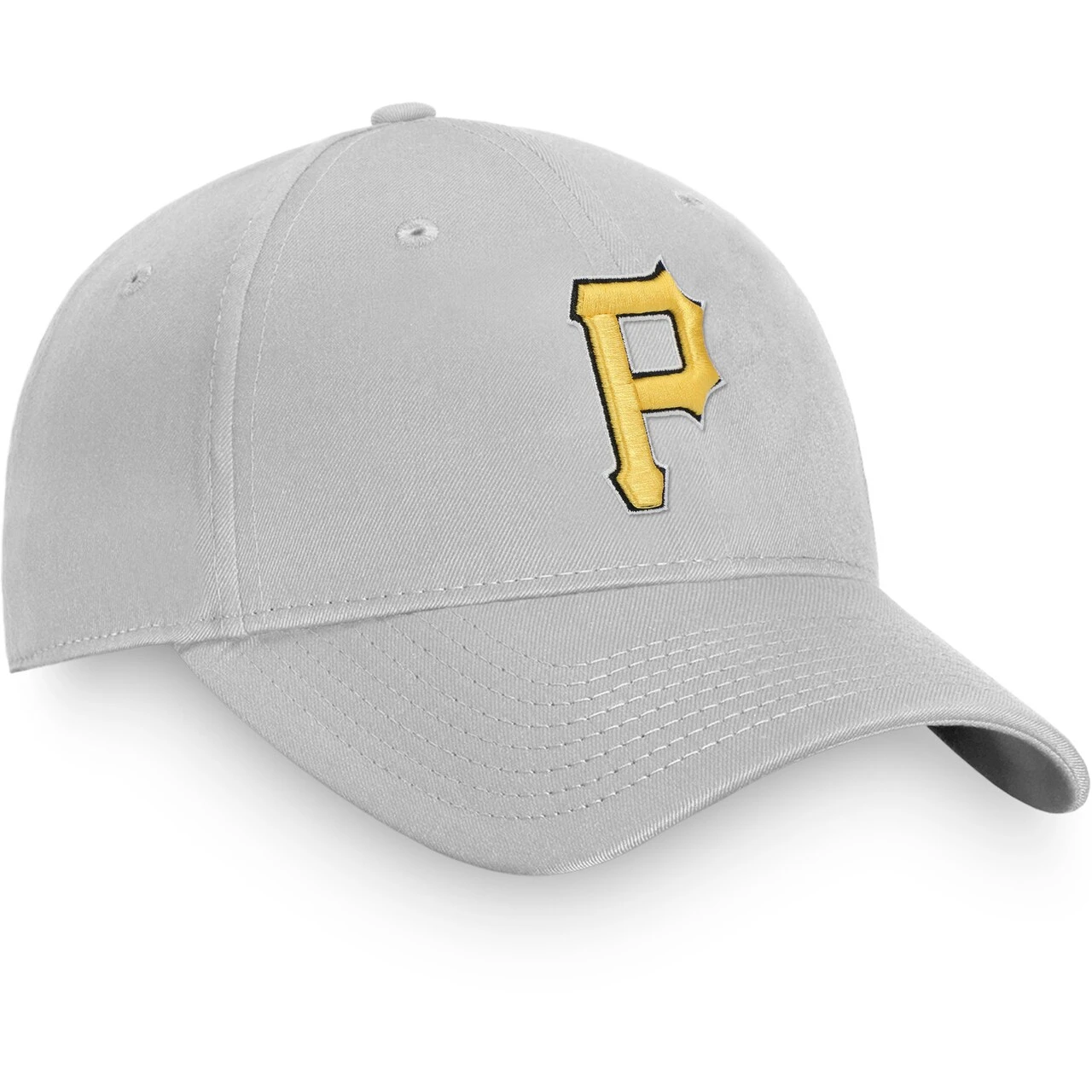 Men's Pittsburgh Pirates Fanatics Branded Gray Core Snapback Hat 3 Men's Pittsburgh Pirates Fanatics Branded Gray Core Snapback Hat - Image 3