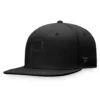 Men's Pittsburgh Pirates Fanatics Branded Black On Black Snapback Hat