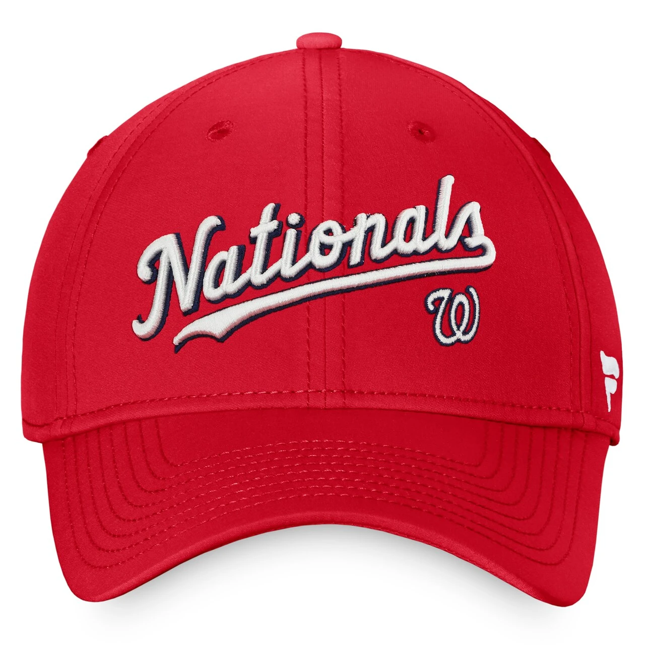 Men's Washington Nationals Fanatics Branded Red Core Flex Hat - Image 2